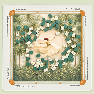 SHUKR Mahjong Mat